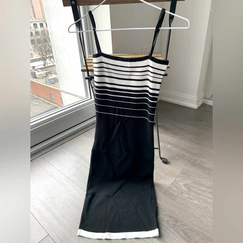 Striped Bodycon Dress